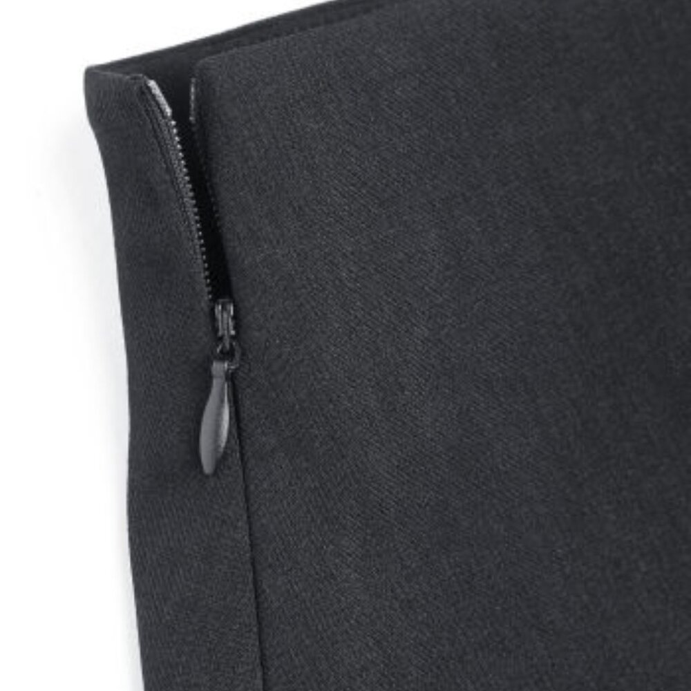 High Waist Solid Pleated Maxi Skirt - Picture 2 of 5
